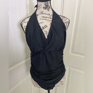 SHEIN Women’s Halter One Piece Swimsuit- 1XL